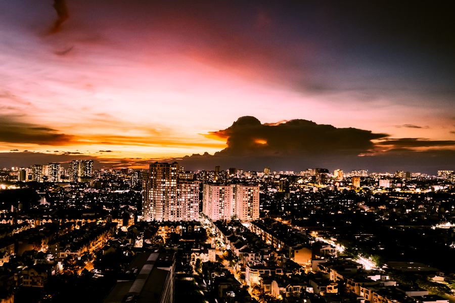 Photograph by Léo Barcet, Saigon